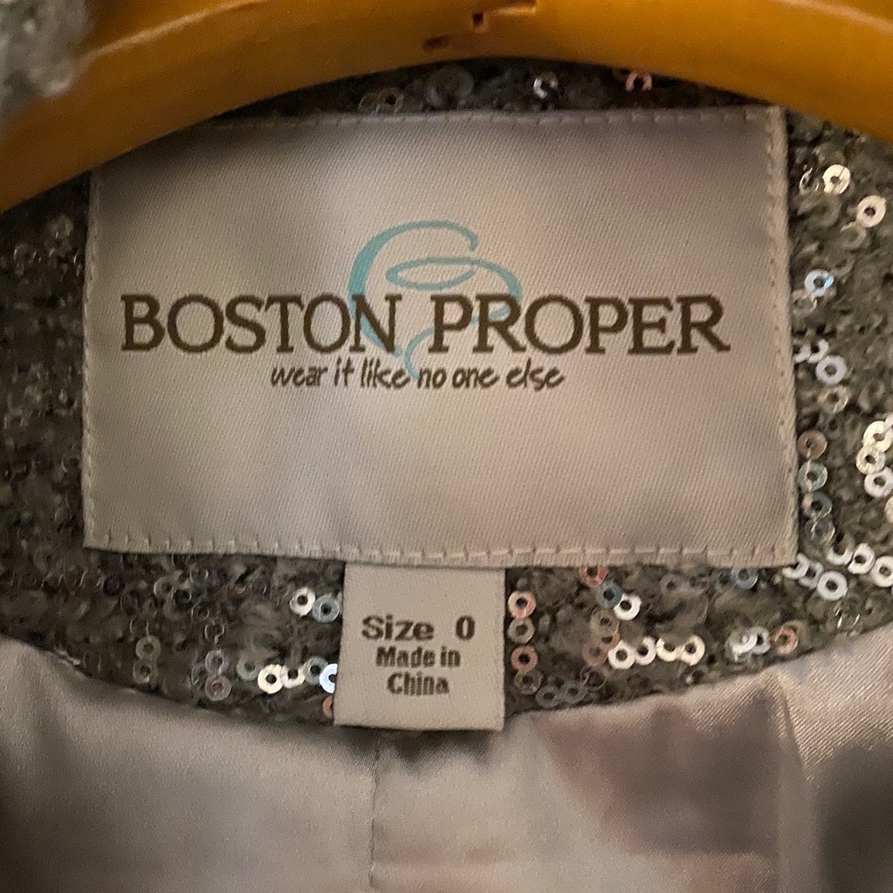 Silver Sequin Jacket - image 3